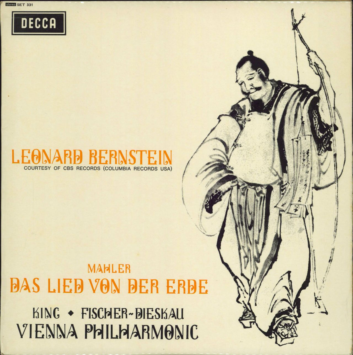 Gustav Mahler Das Lied Von Der Erde UK Vinyl LP — RareVinyl.com