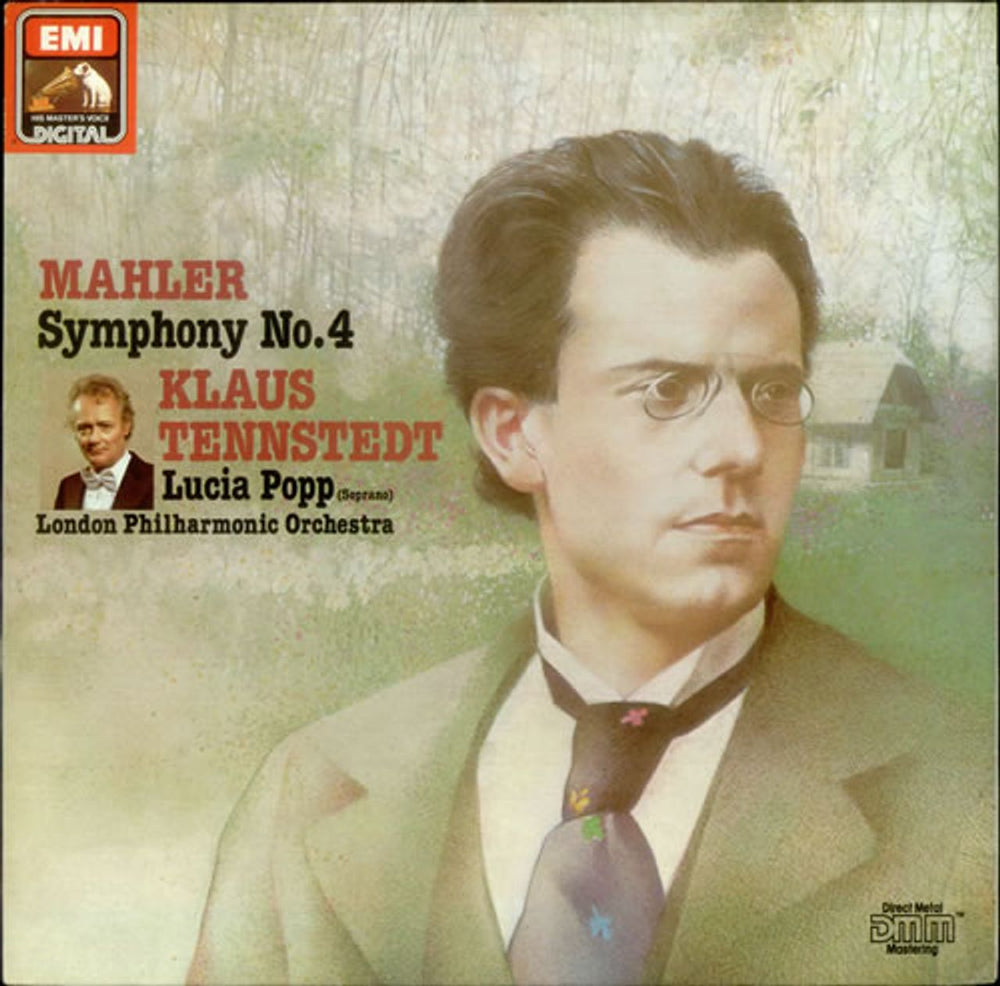 Gustav Mahler Symphony No. 4 UK vinyl LP album (LP record) ASD4344