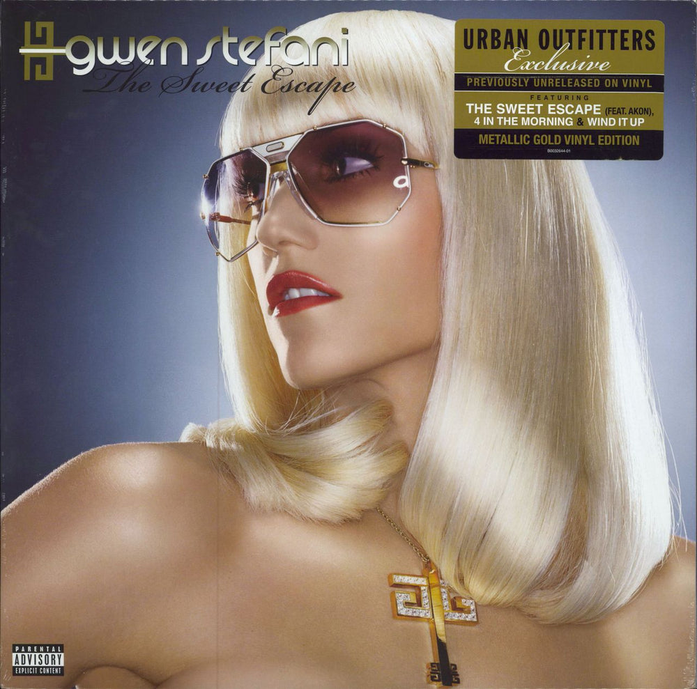 Gwen Stefani The Sweet Escape - Gold Vinyl US vinyl LP album (LP record) B0032644-01