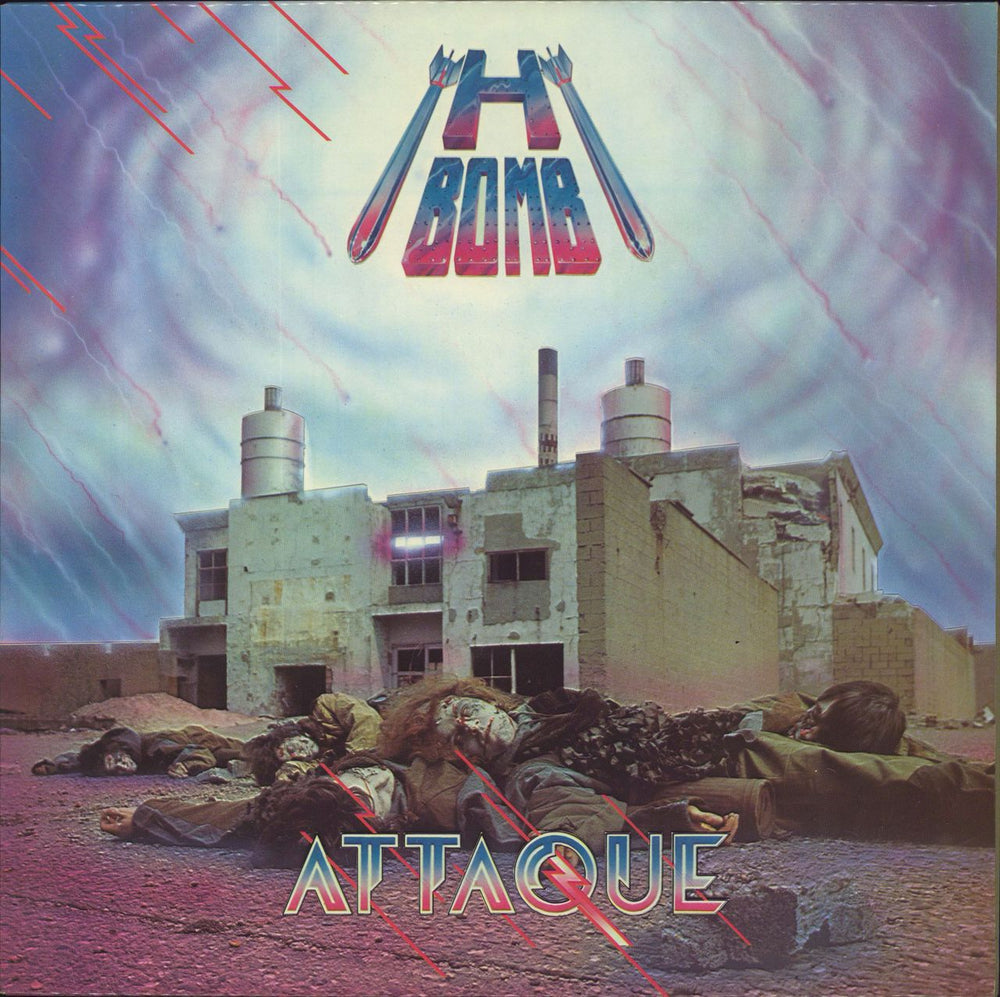 H-Bomb Attaque Dutch vinyl LP album (LP record) RLP-008