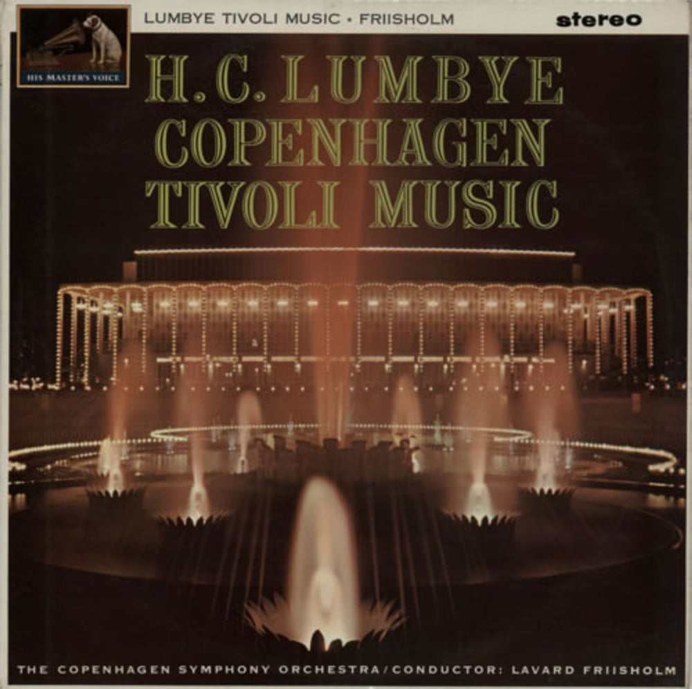 H. C. Lumbye Copenhagen Tivoli Music UK vinyl LP album (LP record) CSD1536