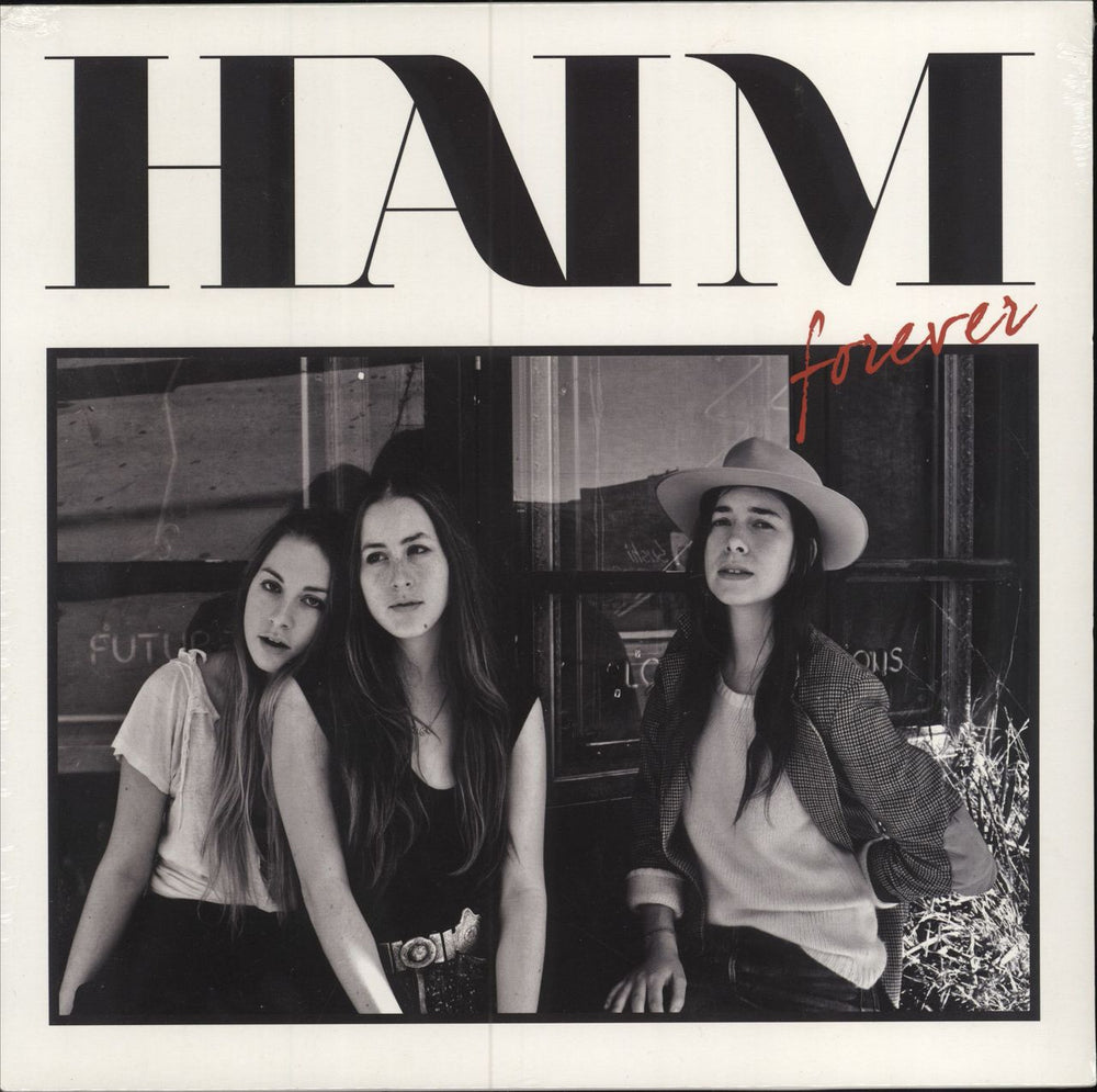 Haim Forever - Red Vinyl - Sealed UK 10" vinyl single (10 inch record) ANTHEM009