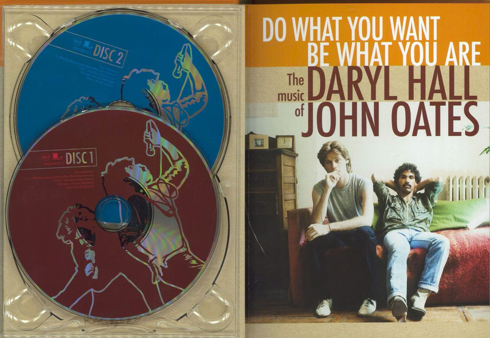 Hall & Oates Do What You Want, Be What You Are: The Music Of Daryl Hall & John Oates UK 4-CD album set