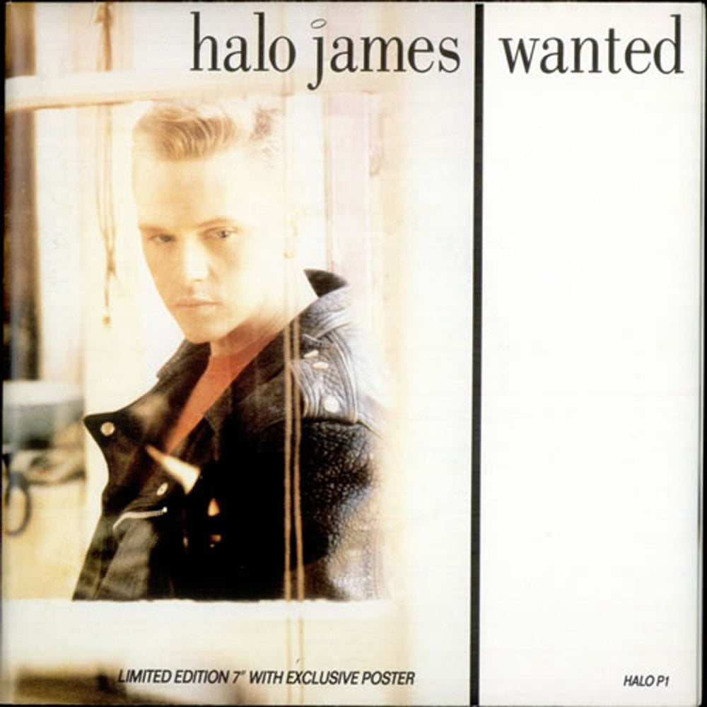 Halo James Wanted UK 7" vinyl single (7 inch record / 45) HALOP1