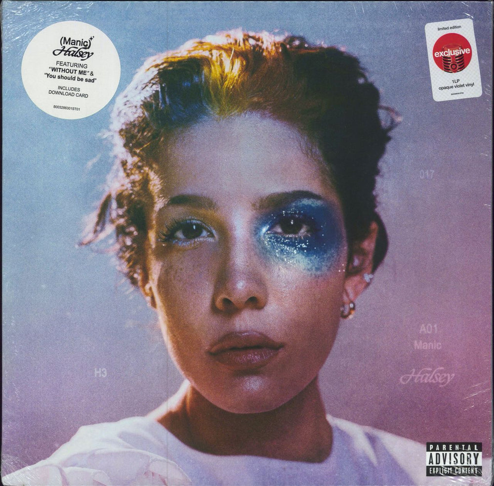 Halsey Manic - Violet Vinyl + Sealed US vinyl LP album (LP record) B003286301