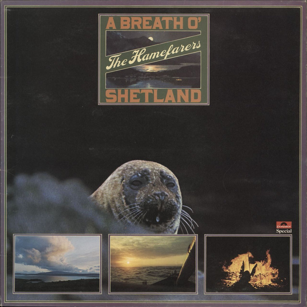 Hamefarers A Breath O' Shetland UK vinyl LP album (LP record) 2384-074