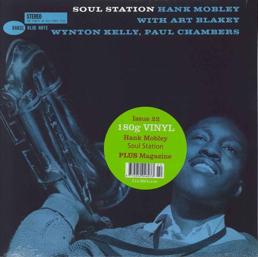 Hank Mobley Soul Station - 180gram vinyl - sealed + Booklet UK vinyl LP album (LP record) 84031