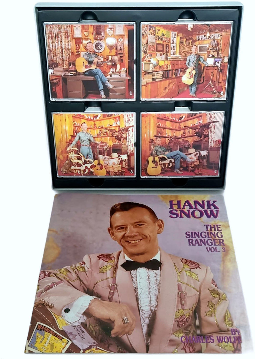 Hank Snow The Singing Ranger Vol.3 German CD Album Box Set HNWDXTH768035