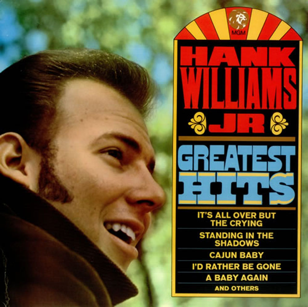 Hank Williams Jr. Greatest Hits UK vinyl LP album (LP record) 2353013