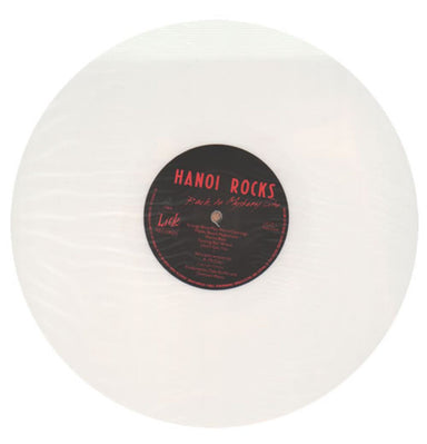 Hanoi Rocks Back To Mystery City - White Vinyl UK vinyl LP album (LP record) HANLPBA634998