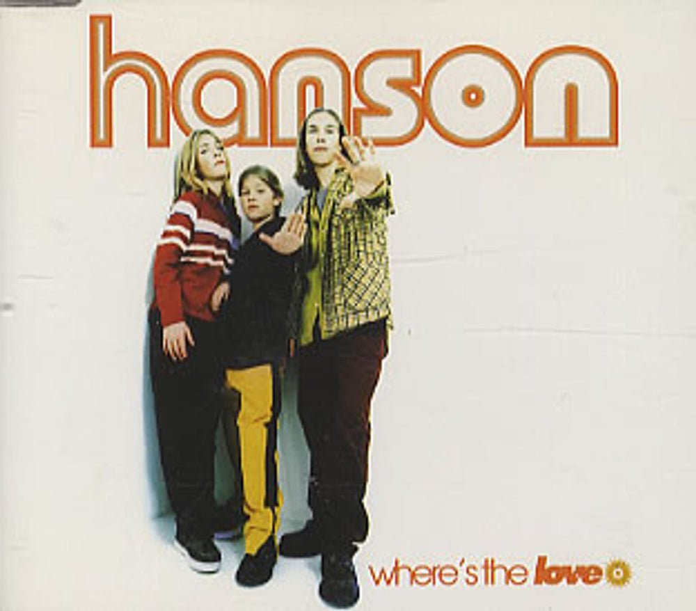 Hanson Where's The Love UK Promo CD single (CD5 / 5") 574820-2