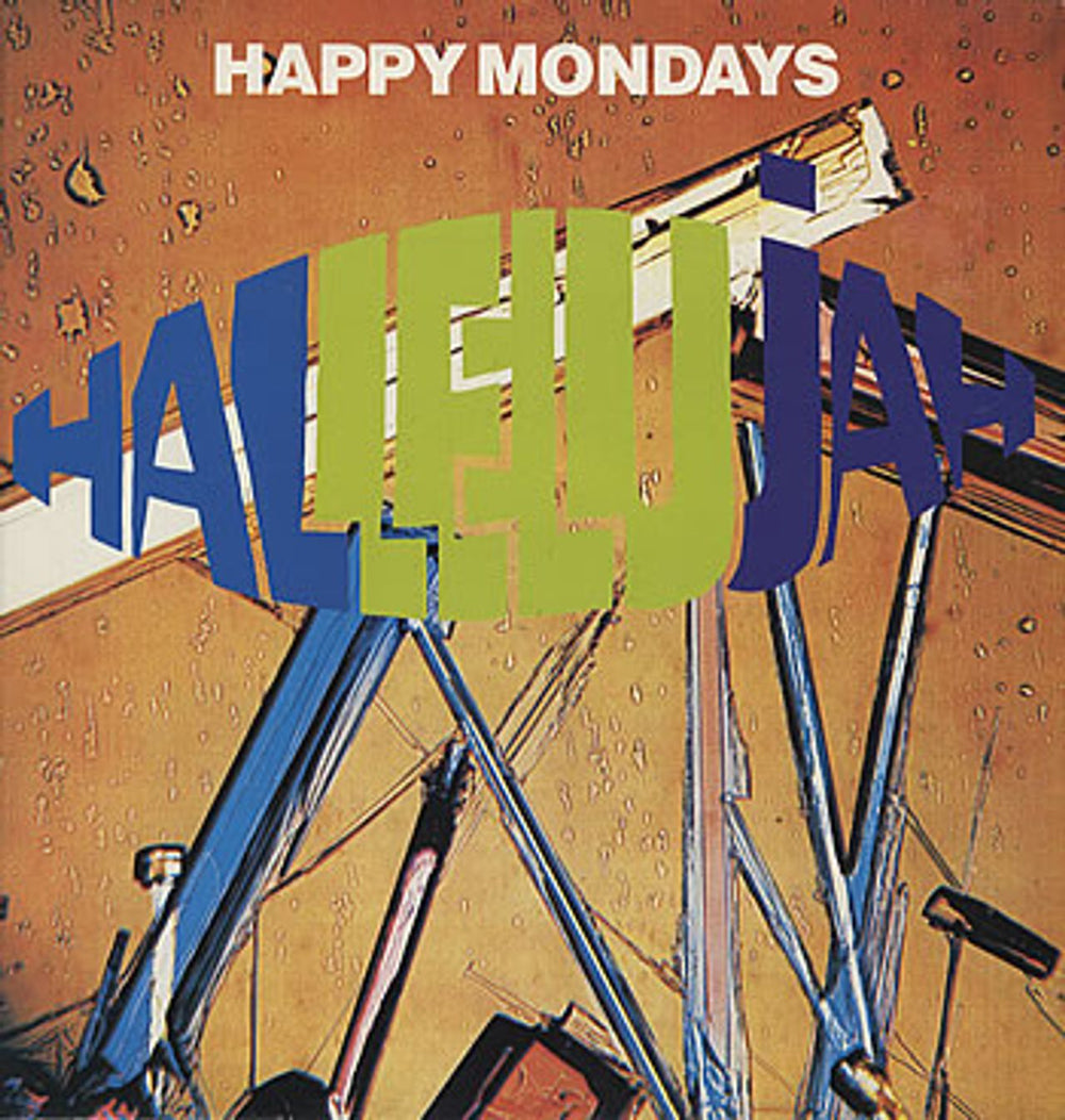 Happy Mondays Hallelujah Dutch vinyl LP album (LP record) FACT260