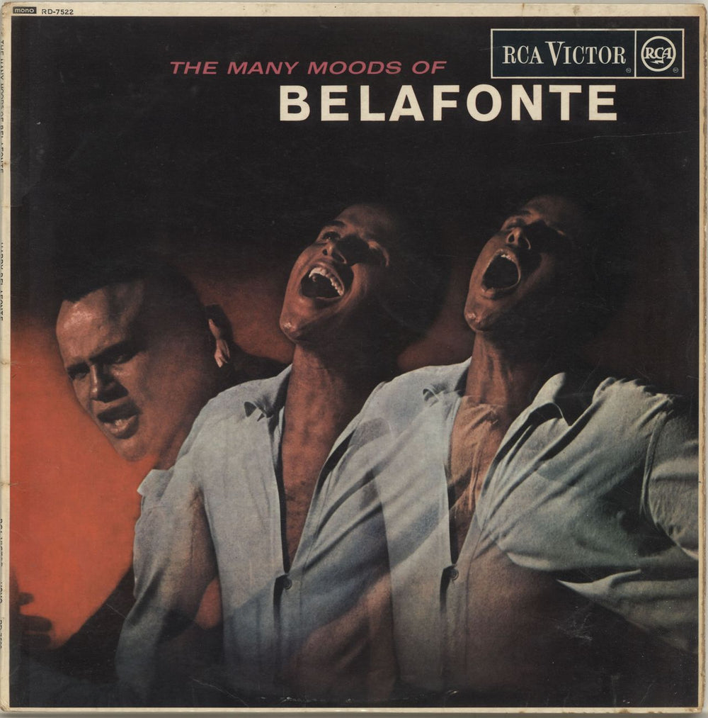 Harry Belafonte The Many Moods Of Belafonte UK vinyl LP album (LP record) RD-7522