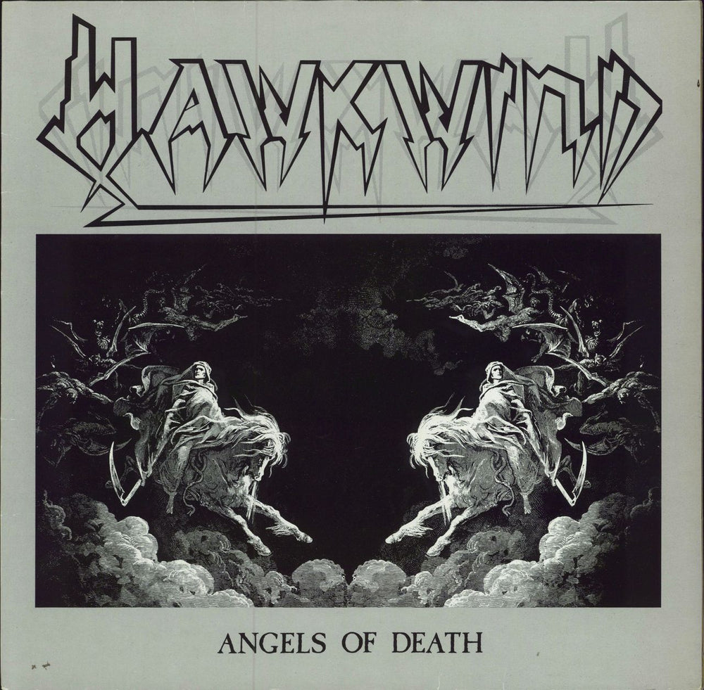 Hawkwind Angels Of Death German vinyl LP album (LP record) NL71150