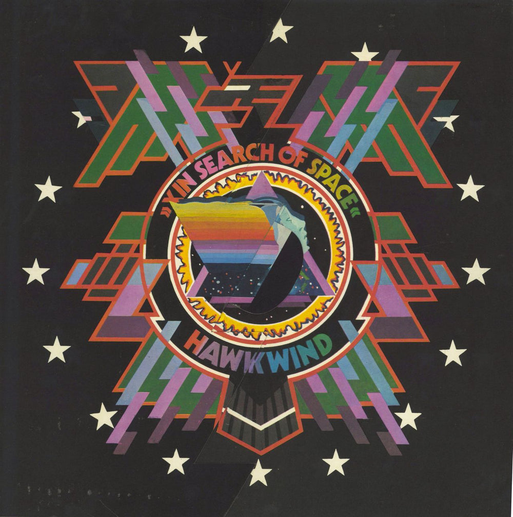 Hawkwind In Search Of Space - 1st + Booklet UK vinyl LP album (LP record) UAG29202