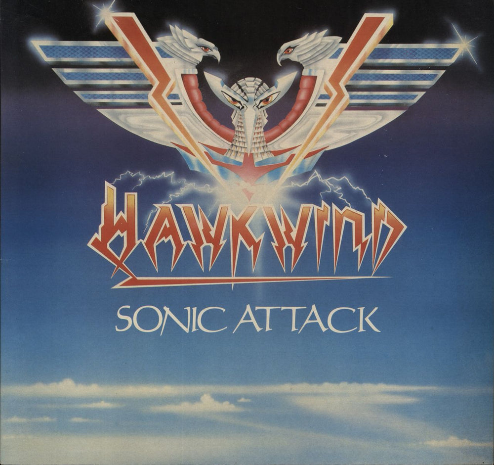 Hawkwind Sonic Attack UK vinyl LP album (LP record) RCALP6004