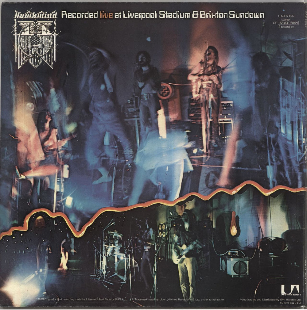 Hawkwind Space Ritual - 2nd UK 2-LP vinyl set — RareVinyl.com