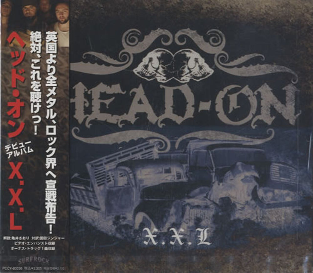 Head-On X.X.L Japanese Promo CD album (CDLP) PCCY80036