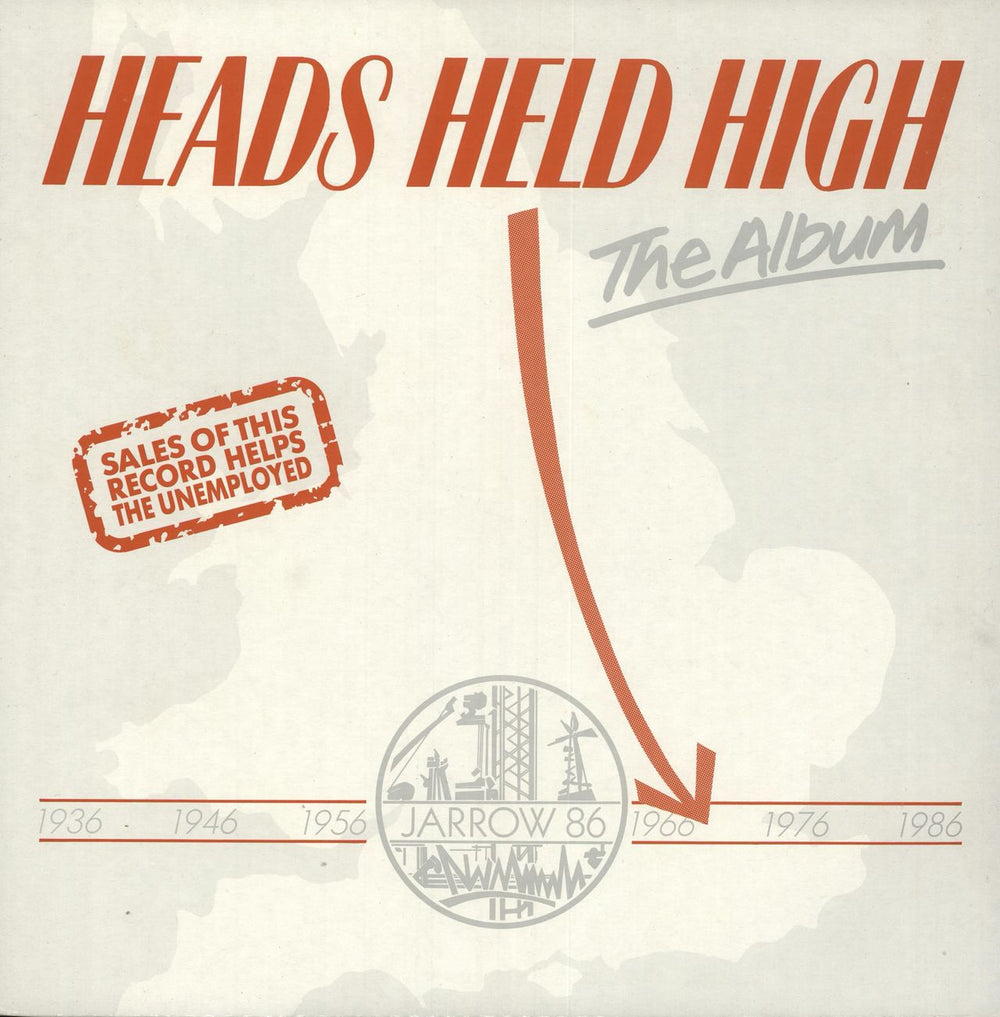 Heads Held High Heads Held High - The Album UK vinyl LP album (LP record) HHH86