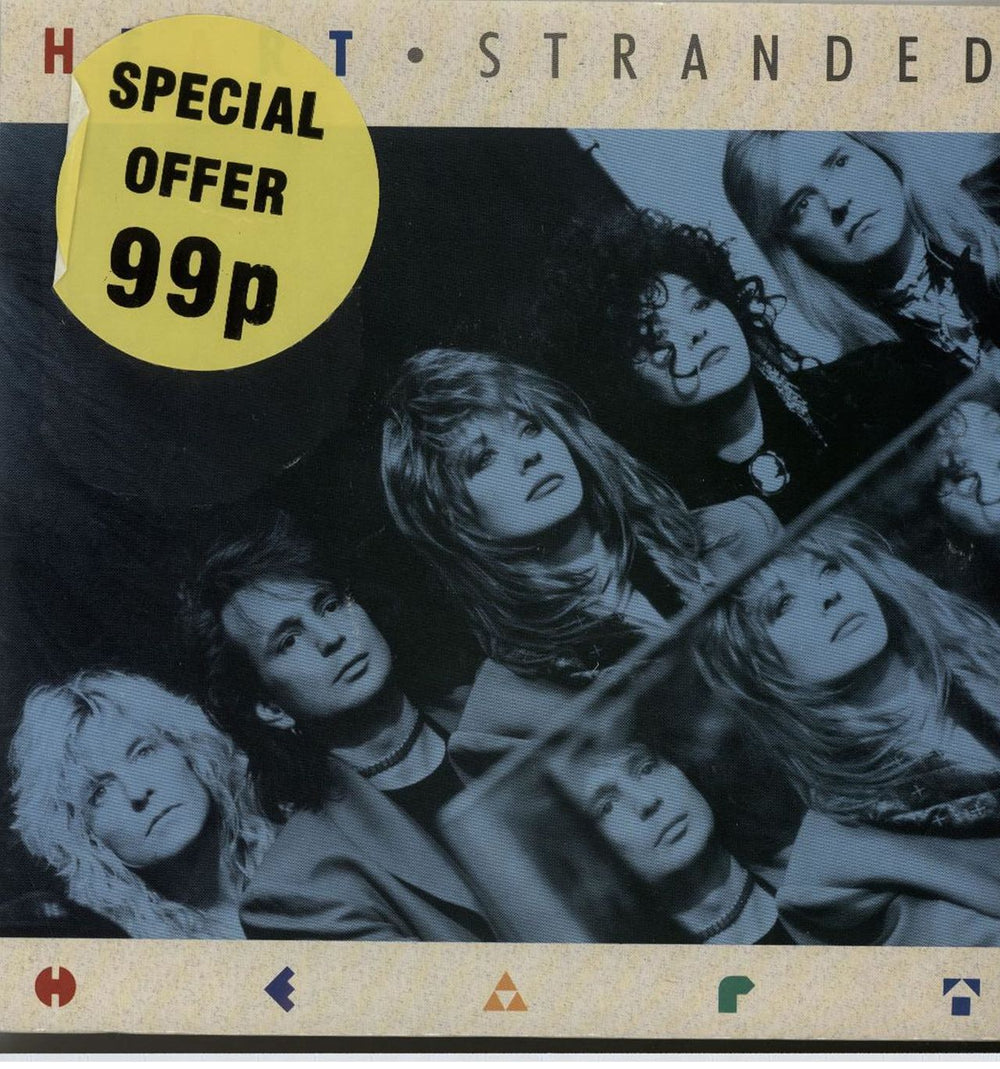 Heart Stranded UK 7" vinyl single (7 inch record / 45) CL595