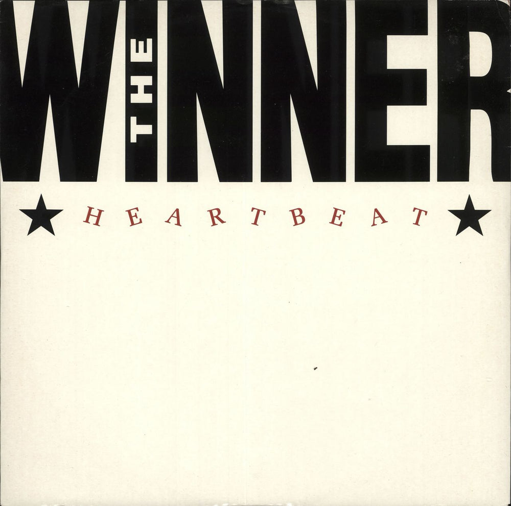 Heartbeat The Winner UK 12" vinyl single (12 inch record / Maxi-single) PX19