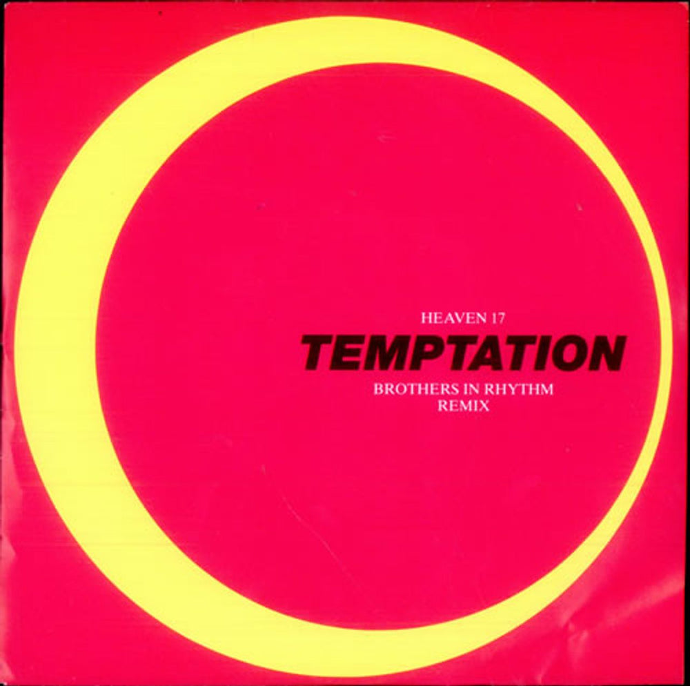 Heaven 17 Temptation (Brothers In Rhythm Remix) UK 7" vinyl single (7 inch record / 45) VS1446