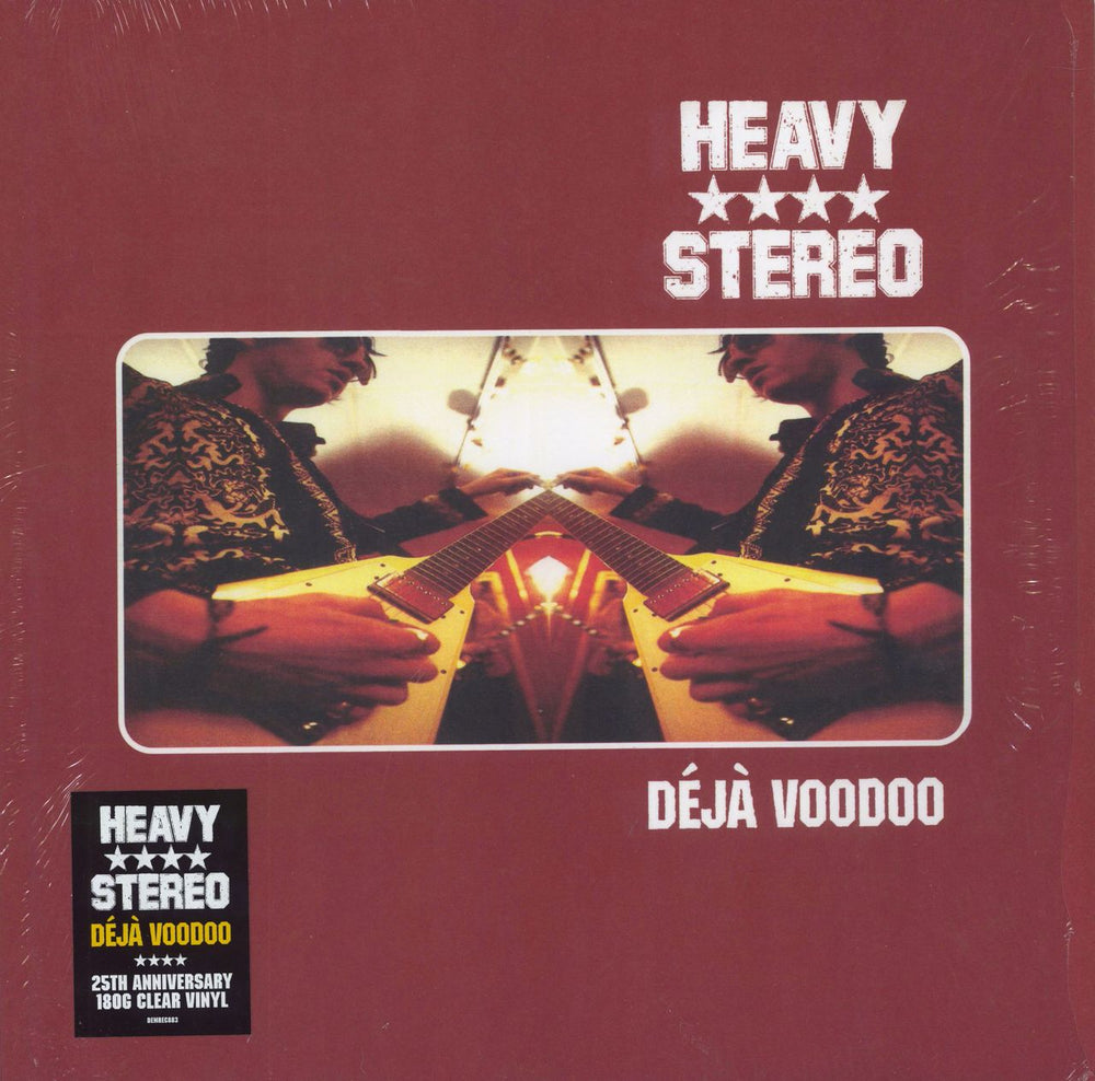 Heavy Stereo Deja Voodoo - Clear Vinyl UK vinyl LP album (LP record) DEMREC883