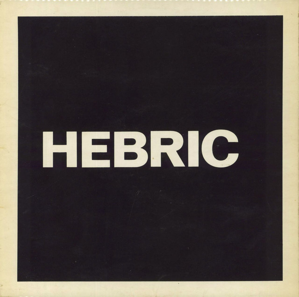 Hebric Hebric - Autographed UK vinyl LP album (LP record) BOX29