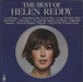 Helen Reddy The Best Of Helen Reddy + Insert UK vinyl LP album (LP record) E-ST11467