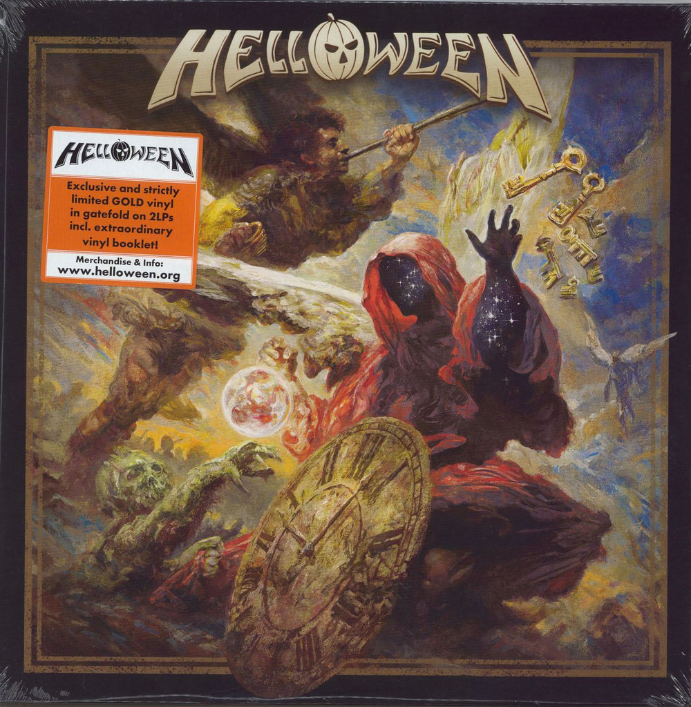 Helloween Helloween - Gold Vinyl - Sealed UK 2-LP vinyl record set (Double LP Album) NBT5878-1