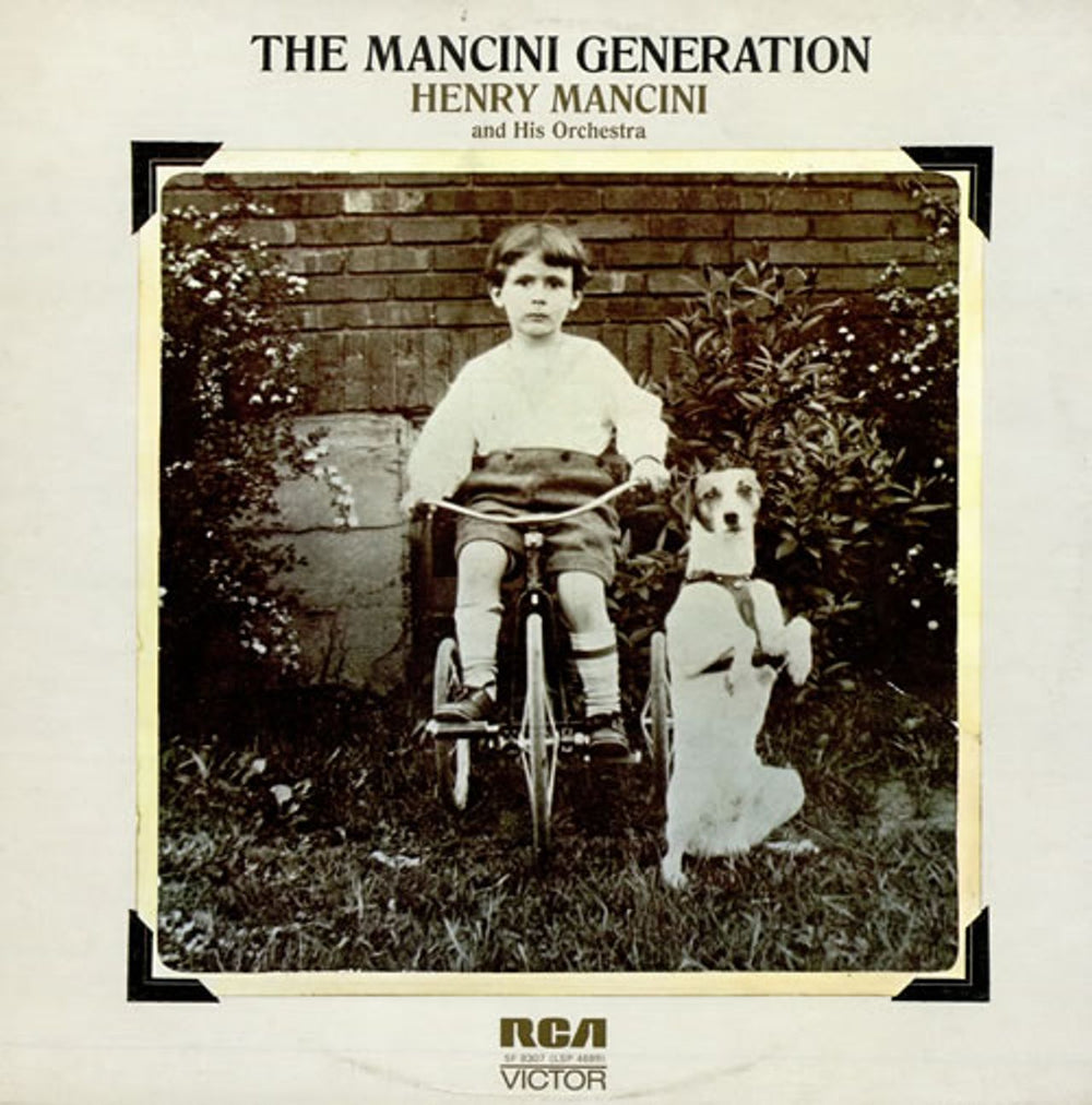 Henry Mancini The Mancini Generation UK vinyl LP album (LP record) SF8307