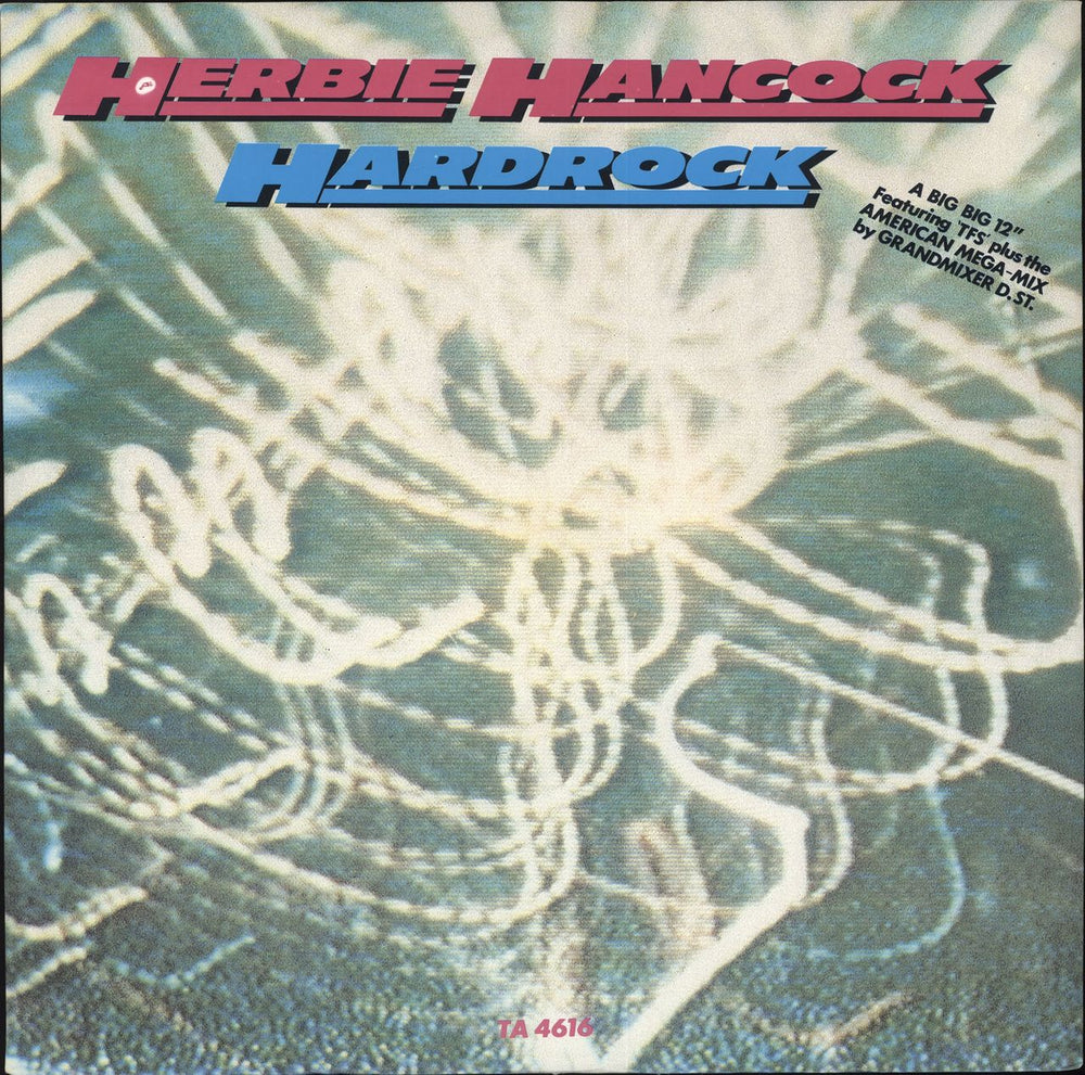 Herbie Hancock Hardrock UK 12" vinyl single (12 inch record / Maxi-single) TA4616