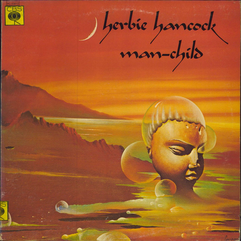 Herbie Hancock Man-Child US vinyl LP album (LP record) PC33812