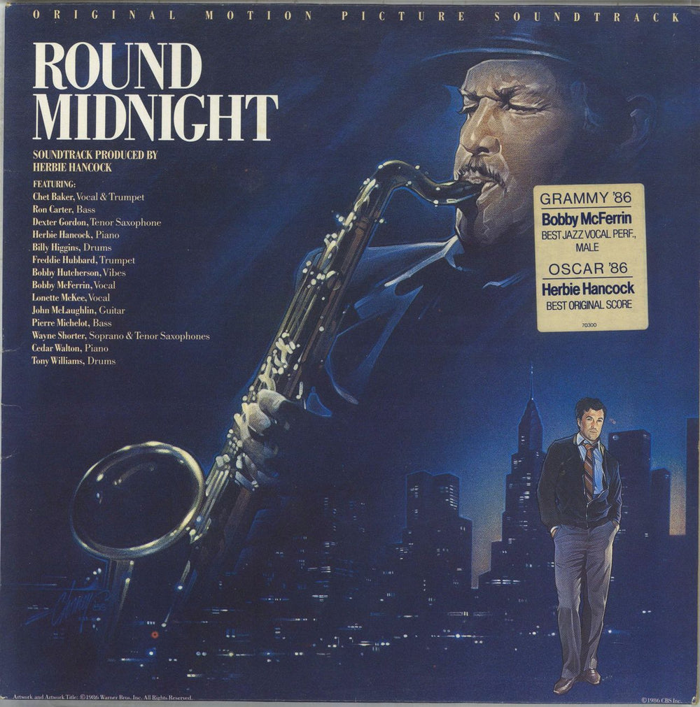 Herbie Hancock Round Midnight Dutch vinyl LP album (LP record) CBS70300