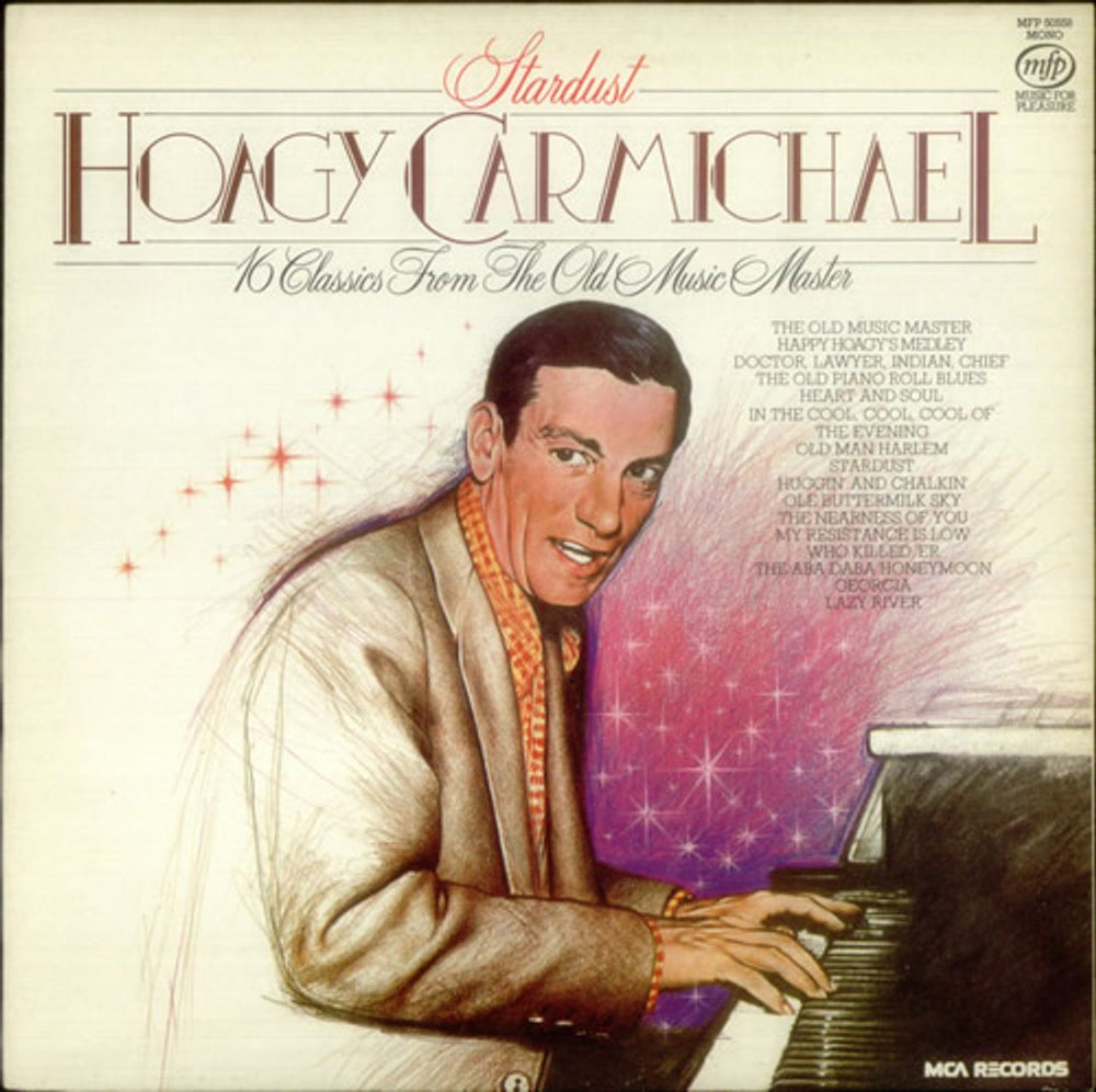 Hoagy Carmichael Stardust UK vinyl LP album (LP record) MFP50558