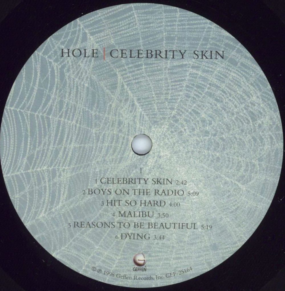 Hole Celebrity Skin UK vinyl LP album (LP record) HLELPCE135917