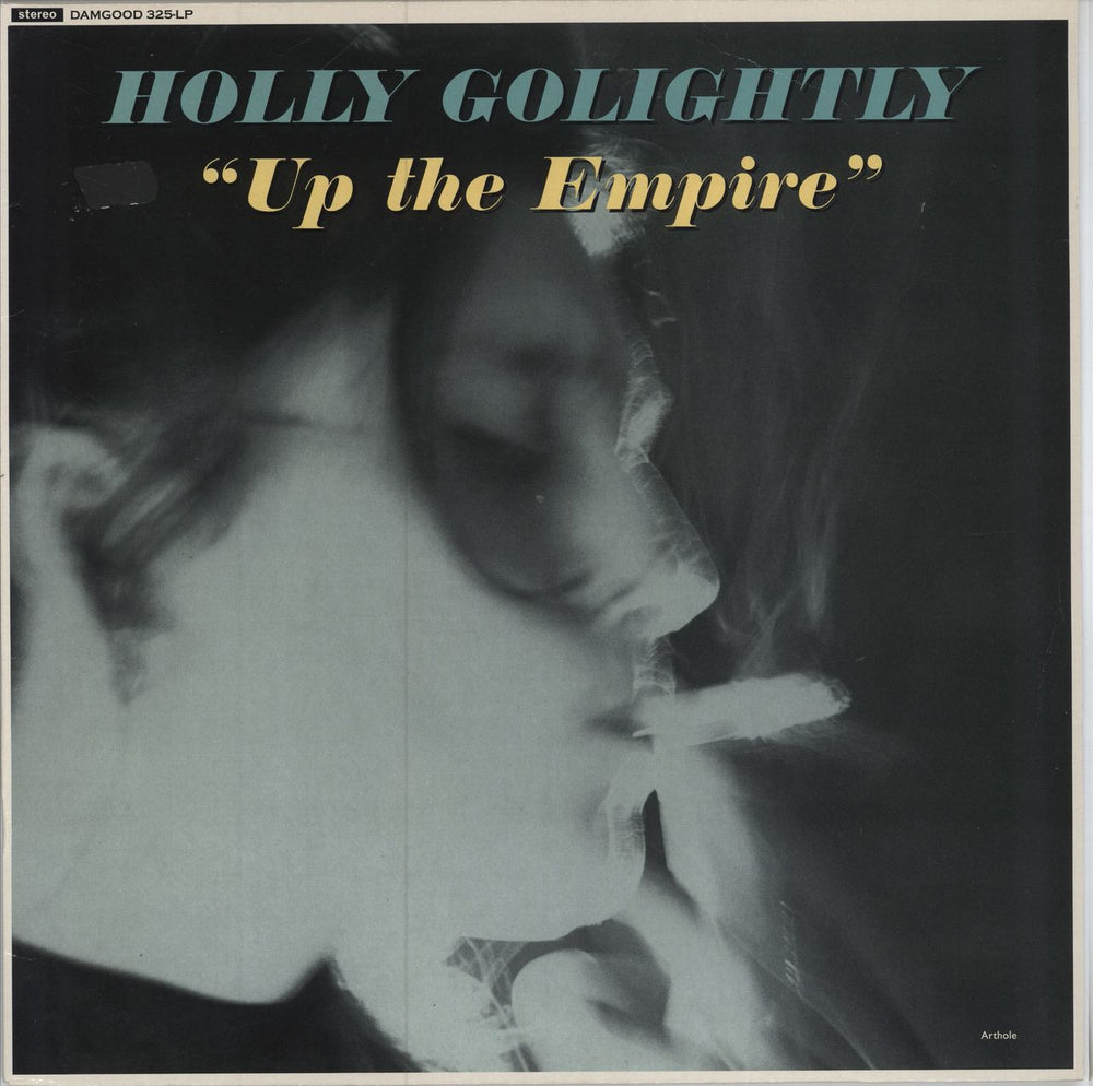 Holly Golightly Up The Empire UK vinyl LP album (LP record) DAMGOOD325-LP