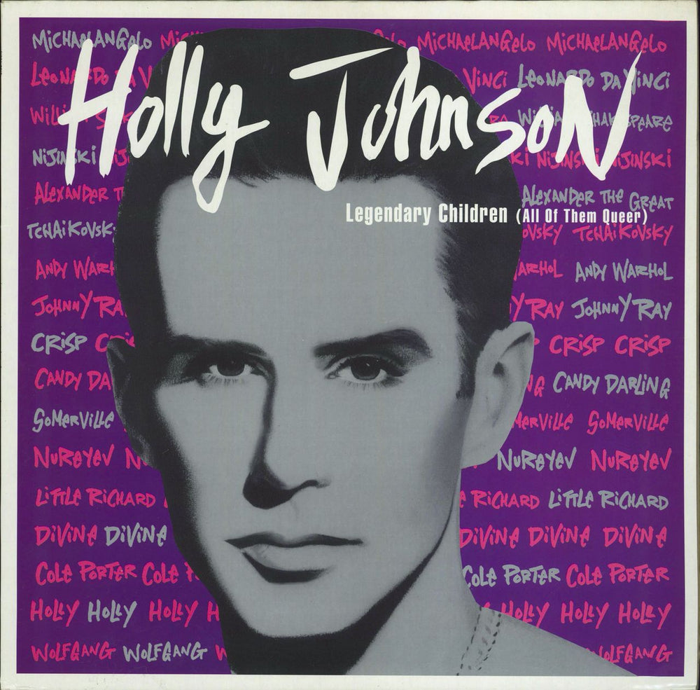 Holly Johnson Legendary Children (All Of Them Queer) UK 12" vinyl single (12 inch record / Maxi-single) CLU6045-0