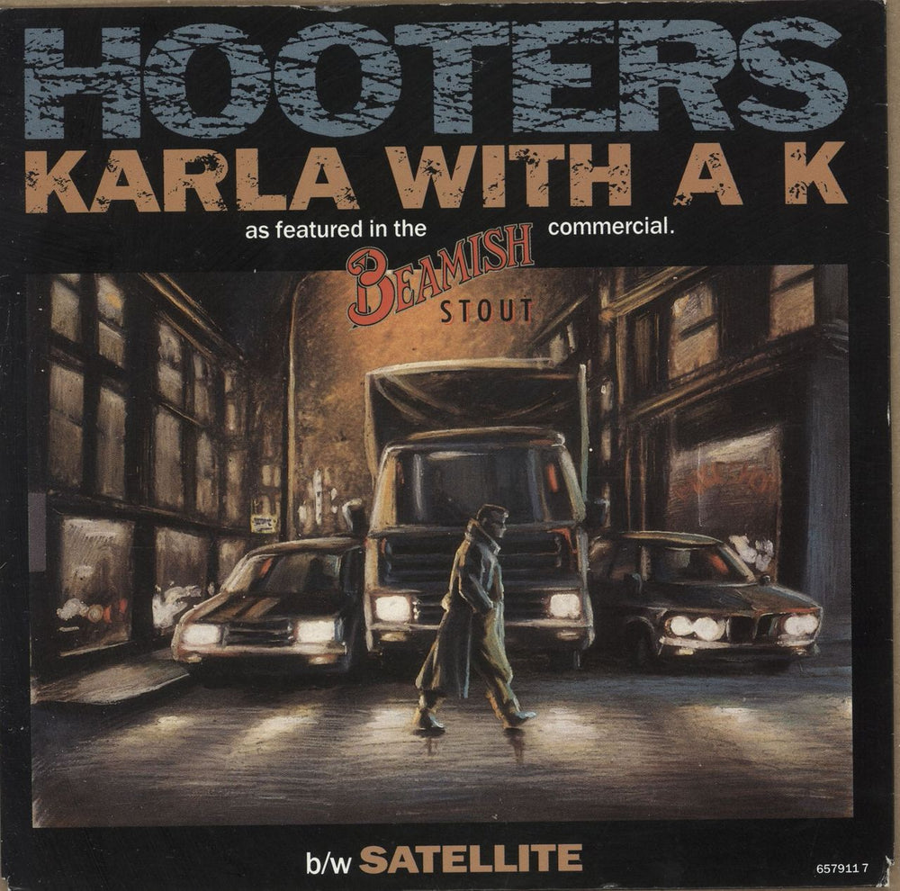 Hooters Karla With A K Dutch 7" vinyl single (7 inch record / 45) 6579117