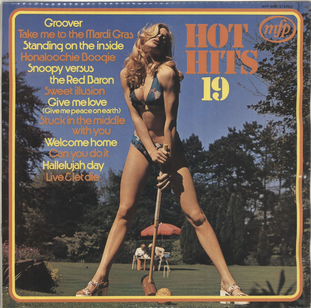 Hot Hits Hot Hits 19 UK vinyl LP album (LP record) MFP50061