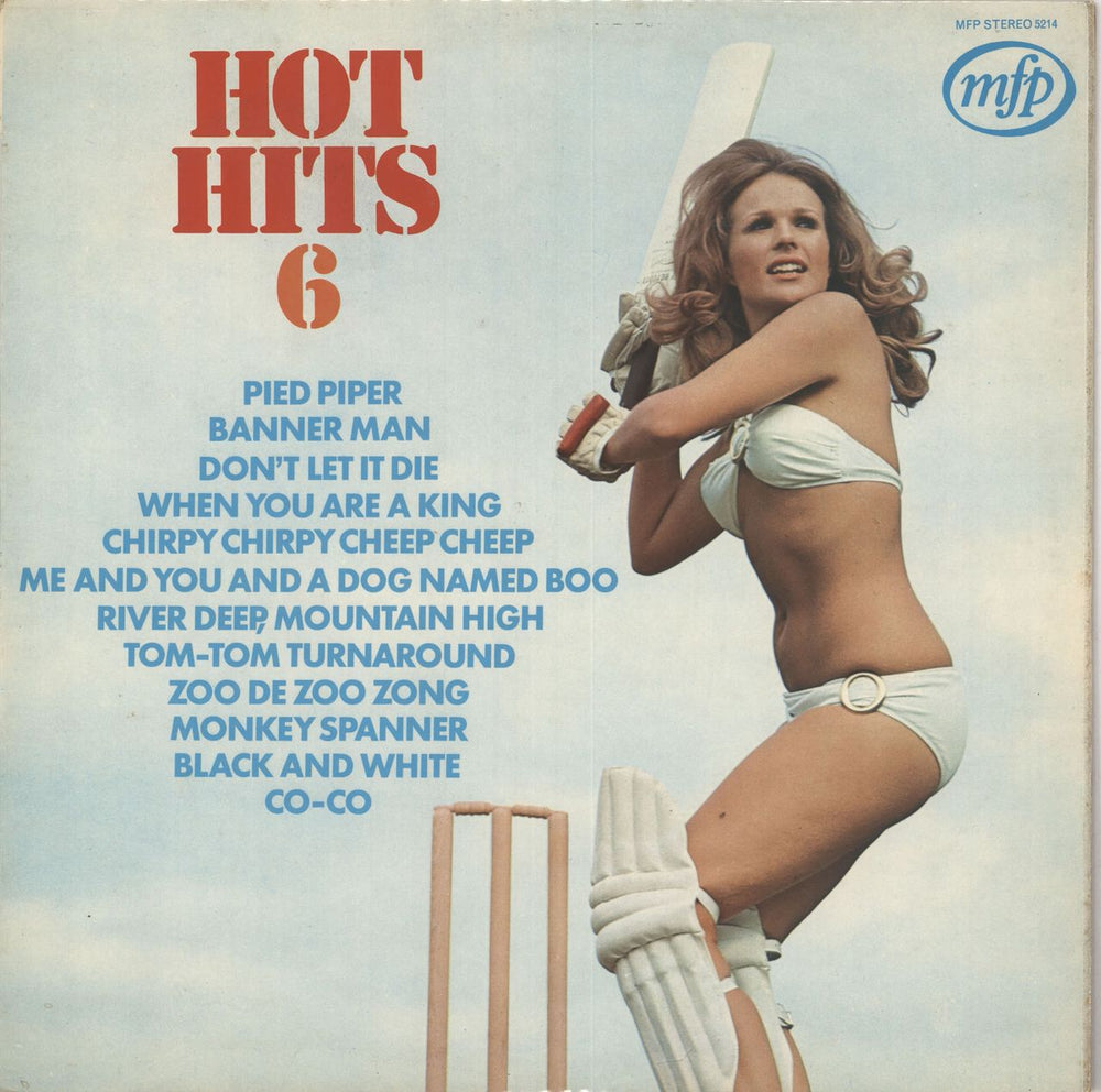 Hot Hits Hot Hits 6 UK vinyl LP album (LP record) MFP5214