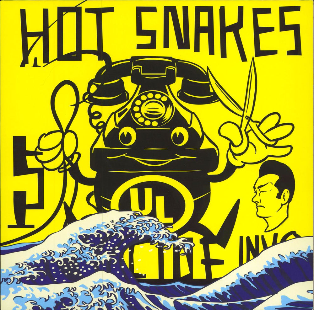 Hot Snakes Suicide Invoice - Yellow Vinyl UK vinyl LP album (LP record) SP1218