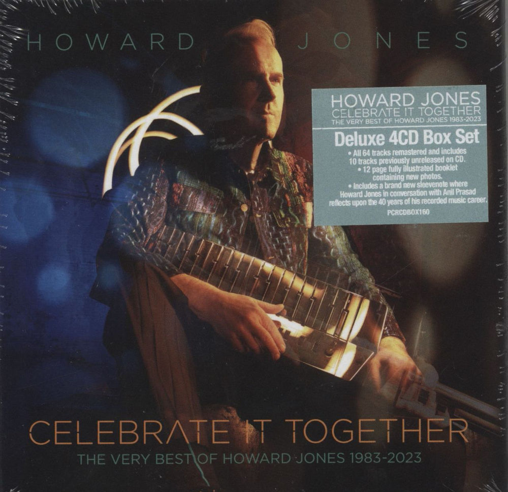 Howard Jones Celebrate Together: The Very Best Of Howard Jones 1983-2023 + Hype UK CD Album Box Set PCRCDBOX160