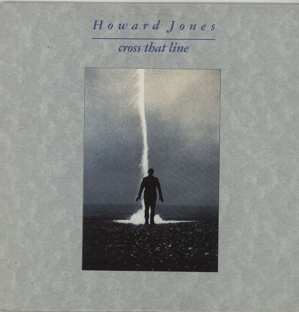 Howard Jones Cross That Line Australian vinyl LP album (LP record) 244176-1