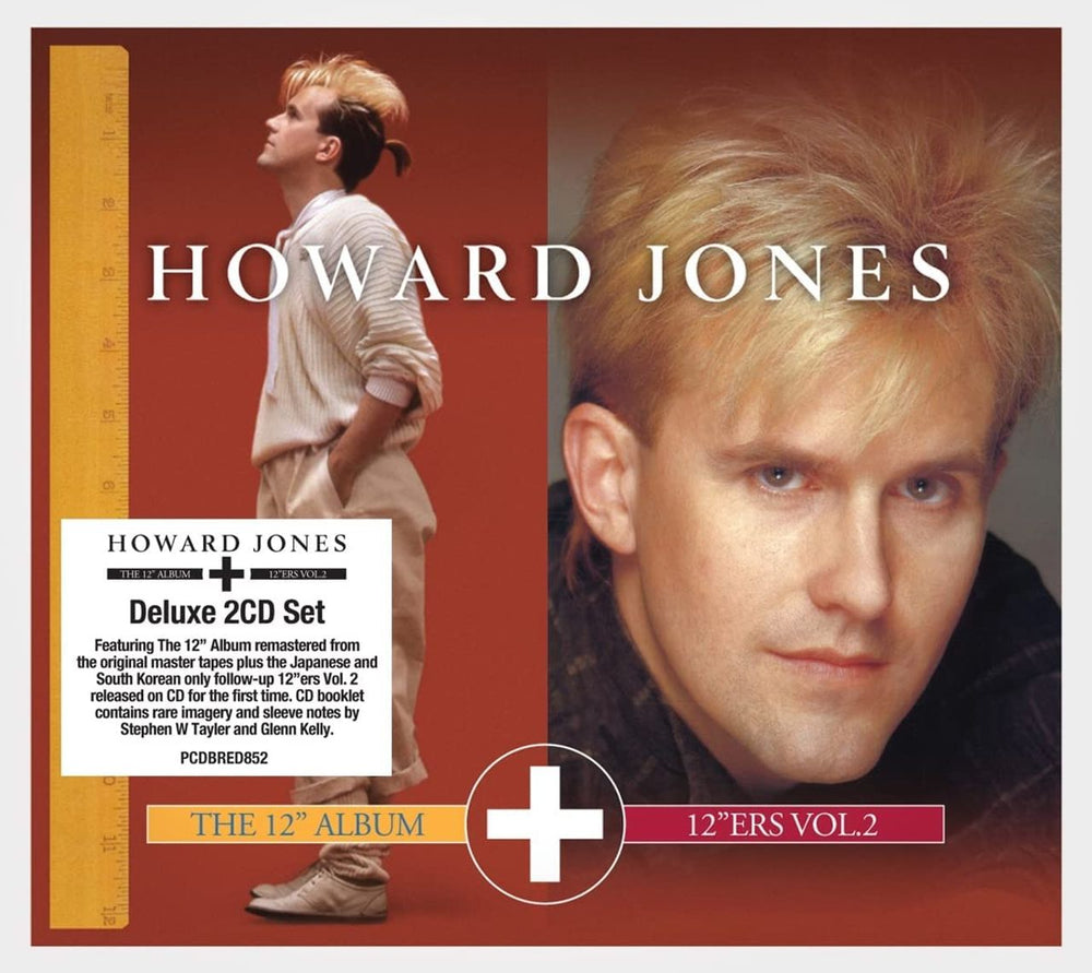 Howard Jones The 12" Album + 12ers Vol.2 - Sealed UK 2 CD album set (Double CD) PCDBRED852