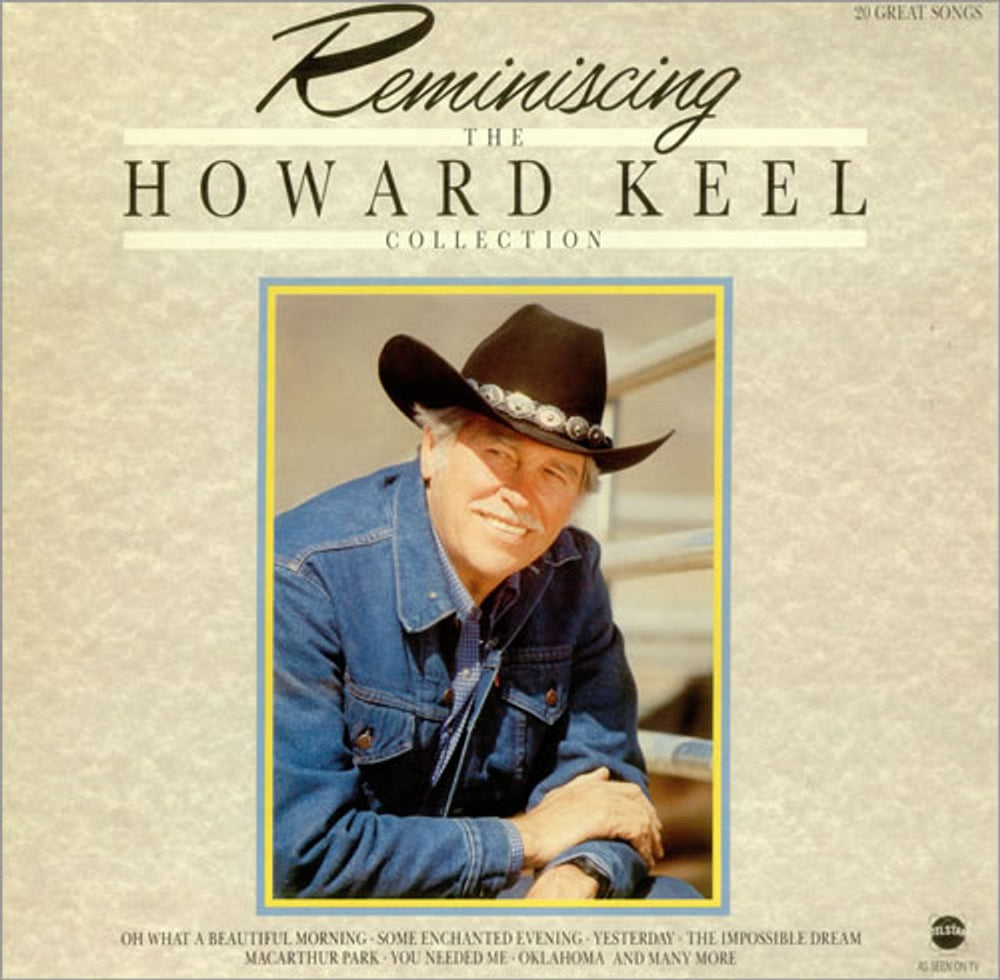 Howard Keel Reminiscing UK vinyl LP album (LP record) STAR2259