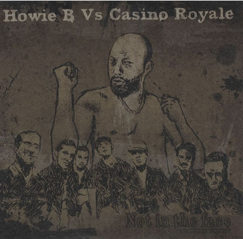 Howie B Not in the Face: Reale Dub Version UK Promo CD album (CDLP) HOWIECD001P