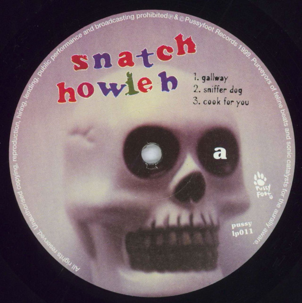 Howie B Snatch UK 2-LP vinyl record set (Double LP Album) HB82LSN830065