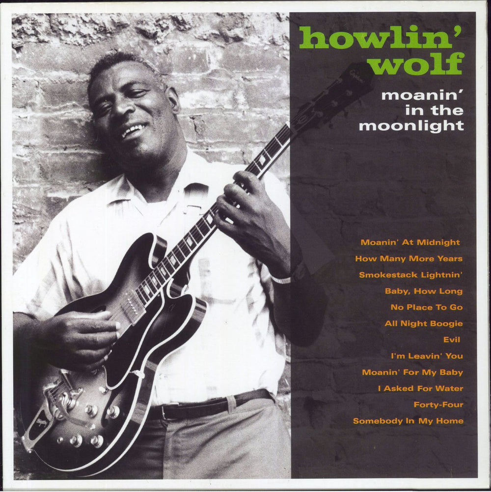 Howlin' Wolf Moanin' In The Moonlight UK vinyl LP album (LP record) CATLP154