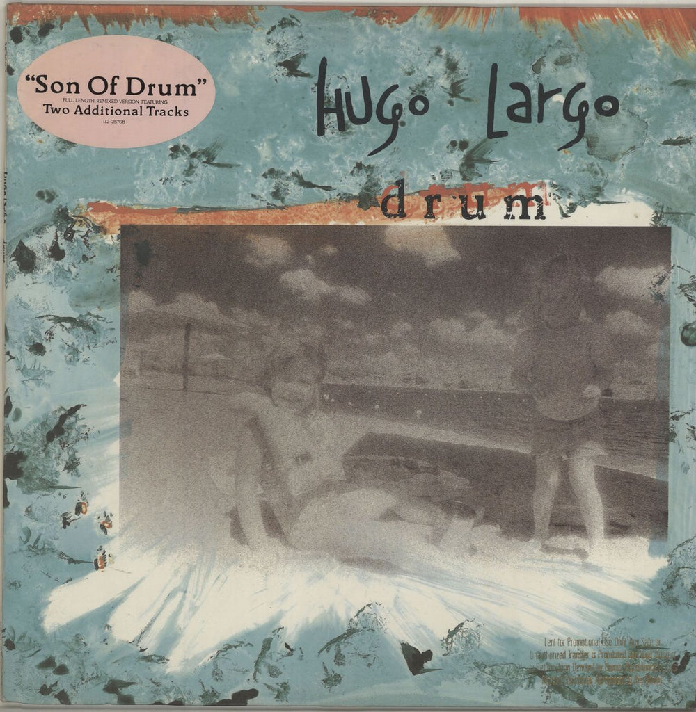 Hugo Largo Drum US vinyl LP album (LP record) 25768-1